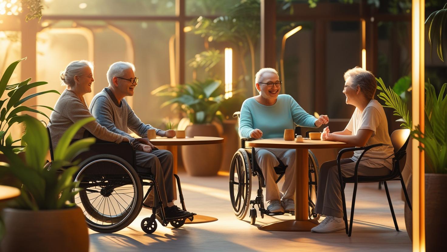 Accueil des adultes en situation de handicap et de leurs aidants dans un espace collectif