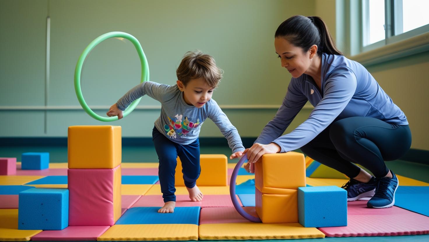 Activité sportive adaptée pour un jeune avec TSA